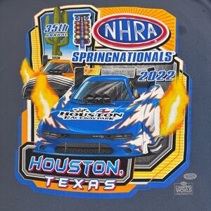 NHRA Drag Race 2022 Spring Nats Houston Cotton T-shirt.3XL